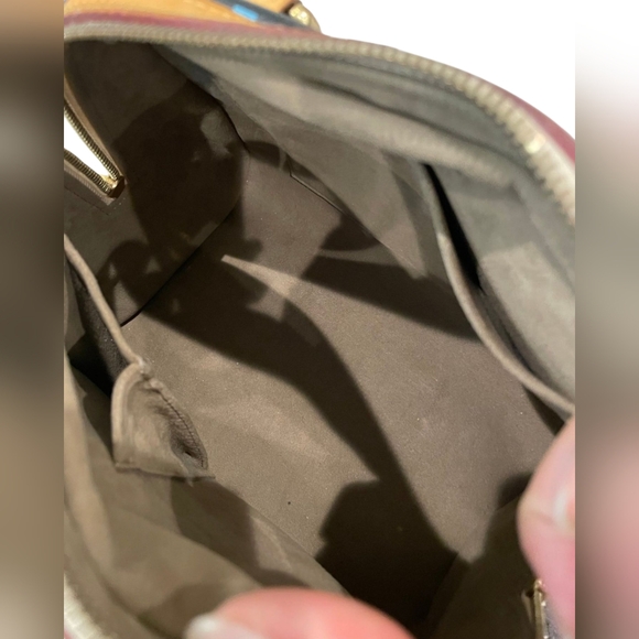 Authentic Vintage Louis Vuitton Black Multicolor Satchel - Picture 8 of 10